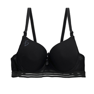 Reggiseno in cotone regolabile con spalline traspiranti, coppe complete, push-up, senza ferretto, supporto sottile, monopezzo, morbido 3D, opzione taglie forti, imbottito - Product Image 5