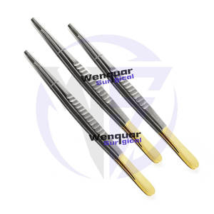Pince microchirurgicale Debakey TC demi-or, acier atraumatique, pince à tissus vasculaires, fournisseur professionnel Wenquar - Product Image 2
