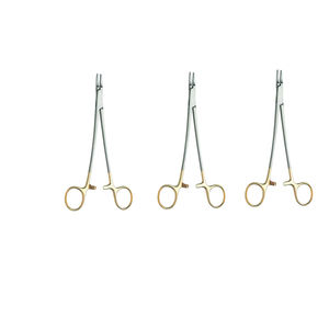 Juego de Instrumentos Quirúrgicos de Acero Inoxidable Ryder de 18 cm, Pinzas Cruzadas Dentadas TC, Venta al por Mayor B2B, Manual Profesional - Product Image 2