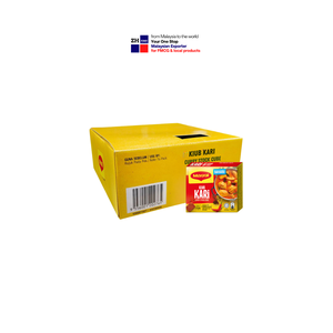 Magg I Curry Stock Cube 60g kiub kari 6 khối hộp nhỏ màu vàng MSG gia vị gia vị cay Halal Malaysia nhà máy trực tiếp bán buôn - Product Image 4