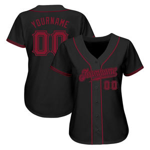 Maillot de baseball personnalisé avec nom de joueur, pour femmes, avec nom d'équipe, design par sublimation, maillot de softball à boutons intégrés, fabrication en usine - Product Image 6
