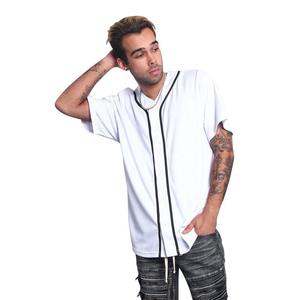 Conjunto de camisetas de béisbol/Softball a rayas personalizadas de alta calidad, diseño de logotipo de sublimación liso transpirable, ropa deportiva al mejor precio impresa - Product Image 1