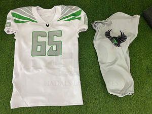 Uniforme de football américain en sergé à bas prix en uniforme de football américain en polyester 100% - Product Image 4