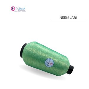 180D Neem Jari Metallic Flora Jari Fil à broder Haute ténacité Lurex Polyester pour tricoter à la main jari - Product Image 3