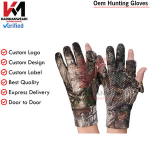 Gants de chasse de qualité professionnelle doigts complets gants de camouflage antidérapants sans doigts tir à l'arc aventures en plein air accessoires de chasse tactiques - Product Image 3