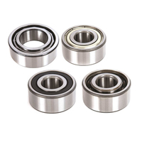 Rodamiento de Bolas de Contacto Angular de Doble Hilera de Acero Inoxidable 420 de Alta Carga 3200 2RS ZZ 10*30*14mm para Motores CNC