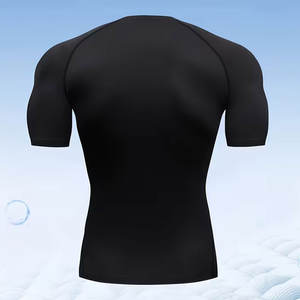 Conjunto de Rashguard de Artes Marciales Mixtas (MMA) Personalizado, Camiseta y Pantalones Cortos de Lucha Tejidos, Sublimación Completa - Product Image 3