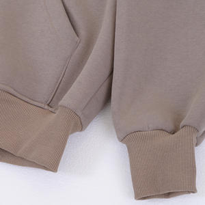 Alta calidad pulóver peso pesado algodón sudaderas con capucha hombres de gran tamaño al por mayor logotipo personalizado de punto a granel pesado liso en blanco Turquía - Product Image 6