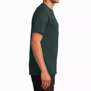Camiseta de algodón de 180 g/m² estilo bolsillo con etiquetas personalizadas para hombre, disponible al por mayor para ropa urbana y uso de marca - Product Image 3