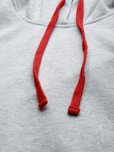 เสื้อกันหนาวมีฮู้ดสำหรับผู้ชายและผู้หญิง, เสื้อฟลีซพิมพ์ลายตัวอักษร - Product Image 2