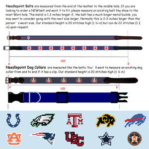 Kaki Handgemaakte Koeienhuid Borduurriem Met Geborduurd Sportief Ontwerp Zakelijk Casual Gebruik Op Maat Koperen Gesp - Product Image 4
