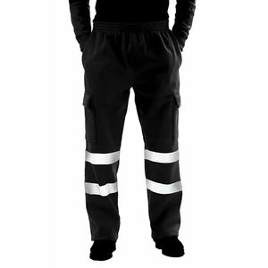 Pantalones DE TRABAJO reflectantes de alta visibilidad para hombre, pantalones de trabajo de seguridad al por mayor con bolsillos múltiples, pantalones Cargo de alta visibilidad - Product Image 2