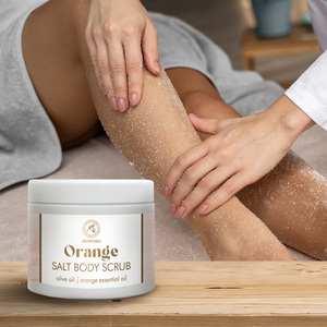 Exfoliante Corporal de Sal de Naranja Aromatika con Aceite de Oliva, Vitamina E y Aceite Esencial de Naranja para Exfoliar y Combatir la Celulitis, para Todo Tipo de Piel - Product Image 6