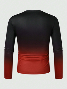 Camiseta Personalizada de Manga Larga para Hombre, 100% Algodón, Cuello Redondo, Secado Rápido, Ecológica, Transpirable, Alta Calidad, OEM - Product Image 4