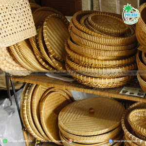 ถาดหวายขายดี: น้ำหนักเบาทนทานและสวยงามตามธรรมชาติพร้อมส่งออกคุณภาพสูงจากเวียดนาม - Product Image 2