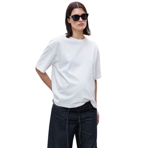 Camisetas de algodón para mujer, venta al por mayor, ropa informal personalizable de secado rápido, transpirable, holgada, talla adulta para el verano - Product Image 1