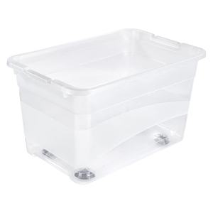 Cubi portaoggetti Konrad con coperchio, PP, 52 l - Product Image 2