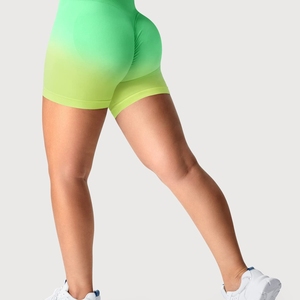 Shorts de Compresión para Mujer, Ligeros, Transpirables, Ecológicos, de Cintura Alta, para Gimnasio, Entrenamiento, Yoga, Sin Costuras - Product Image 5