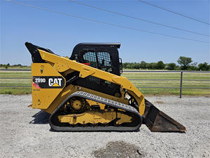 2018 Caterpillar 289D Skid Steer Loader Machines approuvées EPA à haute efficacité avec accessoires et composant de noyau de moteur - Product Image 4