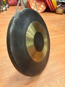 จักระทั้งเจ็ดแทมทม-แทมทิเบตหัตถกรรมทองสัมฤทธิ์ตกแต่งร้องเพลงระฆังฝึกโยคะบำบัดชาวพุทธ - Product Image 3