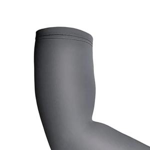 Manguito de brazo personalizado, estampado, adelgazante, de tela de seda helada UPF 50+, de secado rápido, transpirable, para deportes, ciclismo, pesca y protección solar, de color liso. - Product Image 5