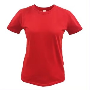 T-shirts simples pour femmes de haute qualité T-shirt multicolore pour femmes T-shirt en coton pour femmes - Product Image 1