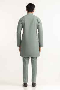 Conjunto de Shalwar Kameez de Poliéster/Algodón al por Mayor de Fábrica, el Más Vendido, Estilo Tradicional Musulmán para Hombre, Talla Grande - Product Image 4