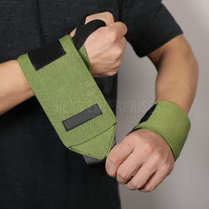 สายรัดข้อมือสำหรับออกกำลังกายยกน้ำหนักปรับแต่งโลโก้ได้เกรดมืออาชีพ - Product Image 3