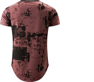 Camisetas de Verano para Hombre, Estilo Hipster Hip Hop, con Dobladillo Redondo, Manga Corta, de Lino y Algodón, Transpirables y Ecológicas, OEM - Product Image 2