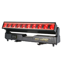 Wasserdichte Moving Head Pixel Bar Wash 10x60W Zoom Batten mit LED-Chip-Hintergrundbeleuchtung und DMX512-Steuerung