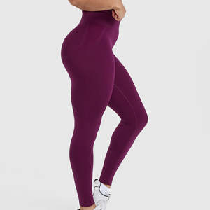 Womens Solid High Elastic <b>Leggings</b> Comfortable Breathable Four-Way Stretch Eco-Friendly for Daily Wear <b>Gym</b> Workout - Product Image 4