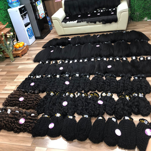 Extensions 2023 Offre Spéciale naturelles, double trame de cheveux raides, cheveux bouclés, couleur naturelle, macsara - Product Image 1