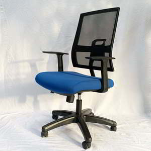 Chaise ergonomique en maille avec base pivotante pour soulager les maux de dos et hauteur réglable - Design minimaliste - Product Image 5