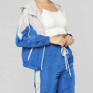 Conjunto cortavientos con cremallera personalizado, conjunto de cortavientos de peso ligero, conjunto de dos piezas de longitud completa de invierno - Product Image 4