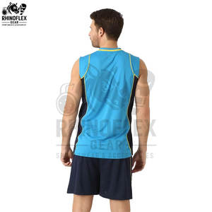 Uniforme de Voleibol de Poliéster de Alta Calidad, Nuevo Estilo, Diseño Superior, Transpirable, de Gran Demanda, en Oferta - Product Image 6