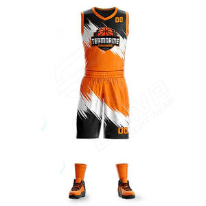 Sublimación Hombres Baloncesto James Uniforme Desgaste Tops Tela Uniformes deportivos Uniforme de secado rápido con su ropa deportiva de diseño personalizado - Product Image 6