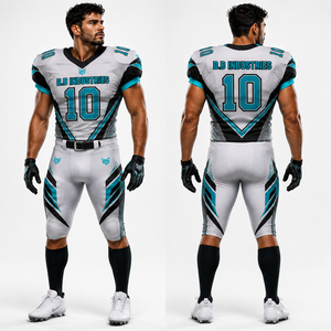 <b>Elite</b> Custom American Football Uniform Set Sublimated Game Jersey and Performance Pants Personalized Team Identity Player Name - Product Image 4