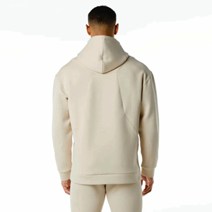 Sweat à capuche et pantalon de survêtement en coton mélangé épais French Terry All Over Puff Print Survêtement 2 Pcs Ensemble de survêtement pour homme - Product Image 3