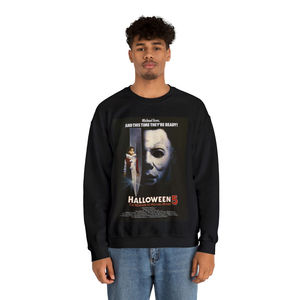 Nuova Collezione 2026: Felpa Girocollo Personalizzata con Stampa 'Halloween Horror Nights', Oversize e Pesante - Product Image 3