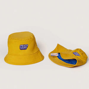 หมวกฟลอปปี้สำหรับผู้หญิงผ้าคอตตอนสีน้ำตาล100% ปักโลโก้ตามสั่งสำหรับขี่จักรยาน - Product Image 4