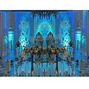 Dreamy Wedding Reception Night Stage Best Indian Wedding Reception Stage UK Exclusive <b>Engagement</b> Ceremony Stage <b>Decor</b> Atlanta - Product Image 1