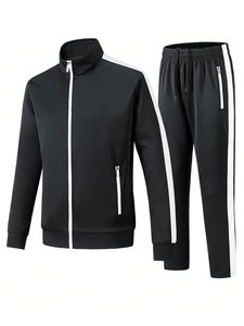 ชุดวอร์มสำหรับผู้ชายชุดวอร์มมาใหม่ผลิตโดยโรงงานคุณภาพสูงพร้อมโลโก้ตามสั่ง - Product Image 4