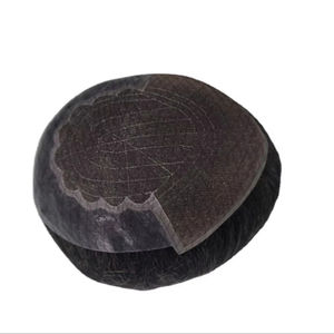 Perruque Lace Front en Cheveux Humains Remy de Qualité Supérieure, Patchs de Toupet, Styles Ondulés Profonds Chinois et Bangladesh, Doux et Imperméables - Product Image 2