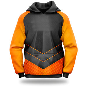 เสื้อสเวตเตอร์แบบสวมหัวสำหรับทุกเพศเสื้อมีฮู้ดปักลายพิมพ์ด้วยความร้อนแบบ DIY - Product Image 3