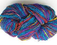 Recycled Silk Yarn at Reasonable Rate Plancolorsarisilkyarn Available Undyed Suitable