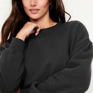 Sudaderas duraderas para mujer con impresión de logotipo bordado personalizado y etiquetas para gimnasio Fitness o estilo diario - Product Image 5