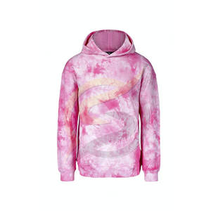 เสื้อฮู้ดผ้าฟลีซสำหรับผู้ชายเสื้อฮู้ดมัดย้อมใช้ได้ทั้งชายและหญิง - Product Image 6