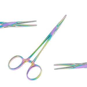 คีมหนีบเคลลี่เฮมโมสเตท5.5 "หูล็อคตรงสีรุ้งสำหรับผ่าตัด - Product Image 3