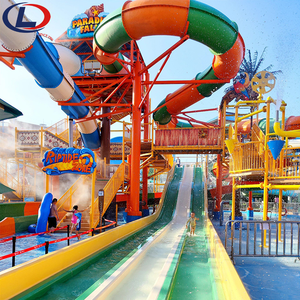 Piscina comercial de nuevo diseño profesional, tobogán acuático familiar en espiral rápido, Parque Acuático - Product Image 4