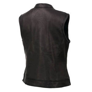 Chaleco de Cuero de Invierno Cortavientos para Hombre, Calidad de Exportación para los Mercados de Importación de EE. UU. y Europa - Product Image 6